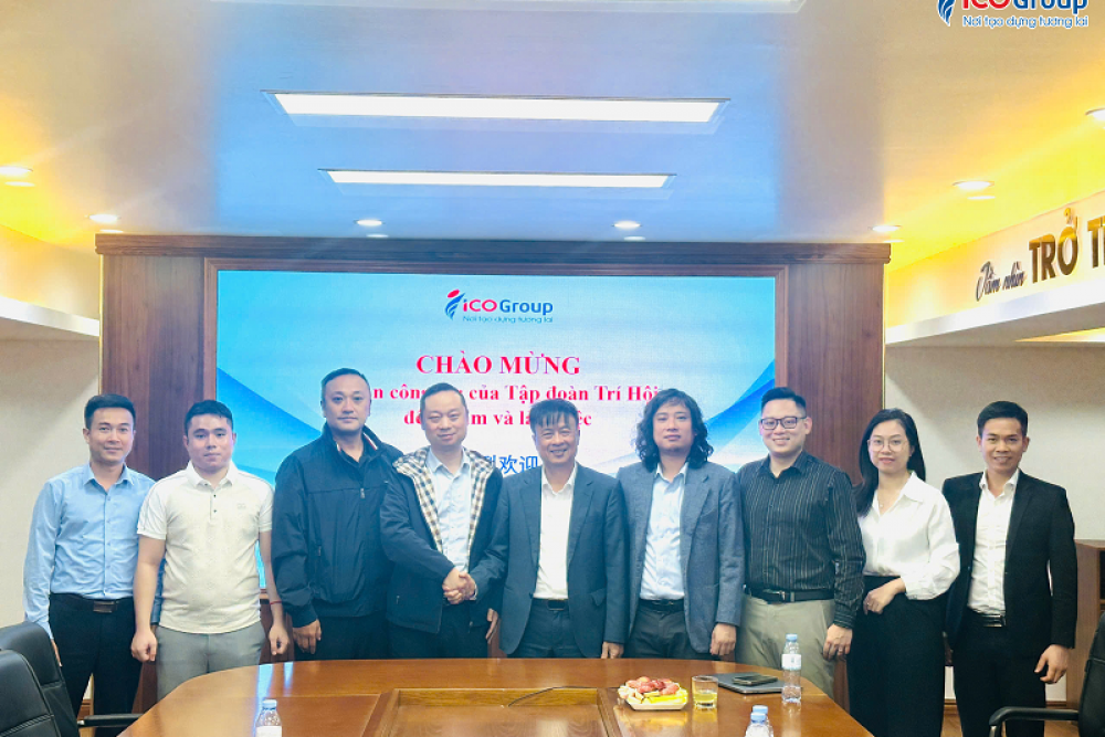 ICOGroup làm việc với Tập đoàn Trí Hội (Trung Quốc), trao đổi cơ hội hợp tác trong lĩnh vực đào tạo và cung ứng nhân lực