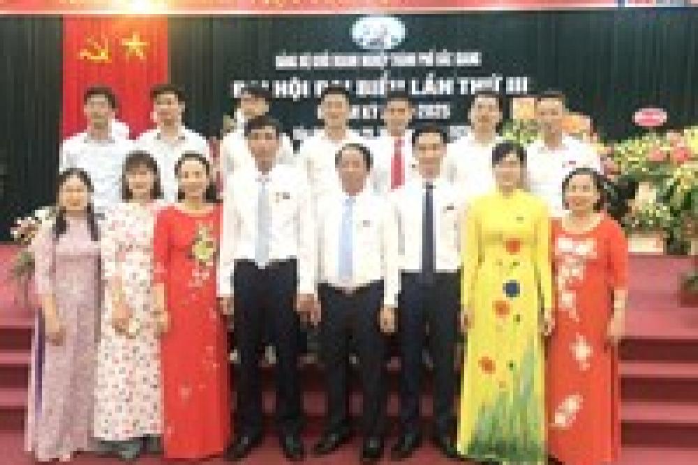 Đoàn Đại biểu ICOGroup tham dự Đại hội Đảng bộ khối Doanh nghiệp thành phố Bắc Giang