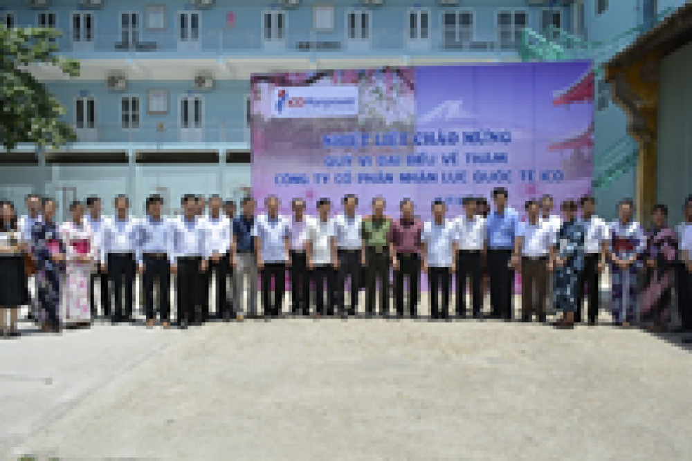 Lãnh đạo UBND tỉnh Bắc Giang đến thăm mô hình thực tế của ICOManpower