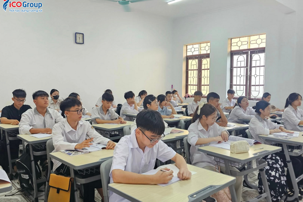 Học sinh ICOSchool hứng khởi ngay từ ngày học đầu tiên