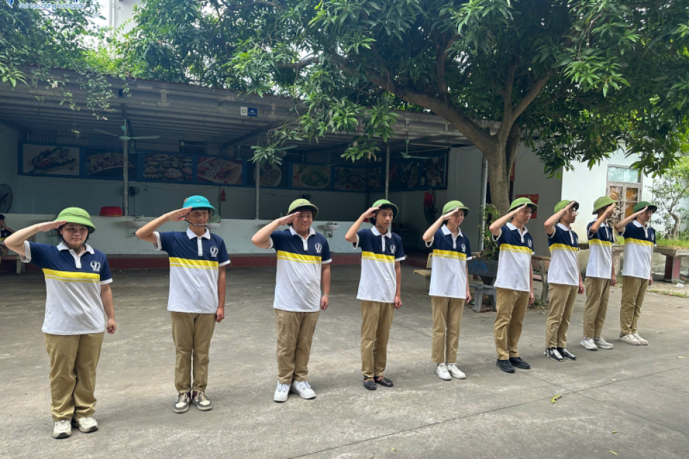 Học sinh ICOSchool trải nghiệm môn Giáo dục quốc phòng: Rèn luyện kỷ luật – Nâng cao ý chí