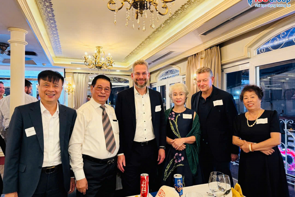 ICOGroup tham dự đêm gala giao lưu cùng đoàn đại biểu G25 – các ngân hàng tiết kiệm lớn tại Đức