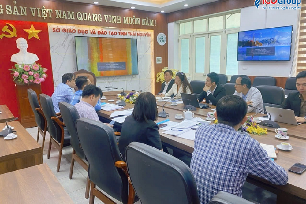 ICOGroup làm việc với Sở GD&ĐT Thái Nguyên, mở hướng đầu tư giáo dục nghề chất lượng cao