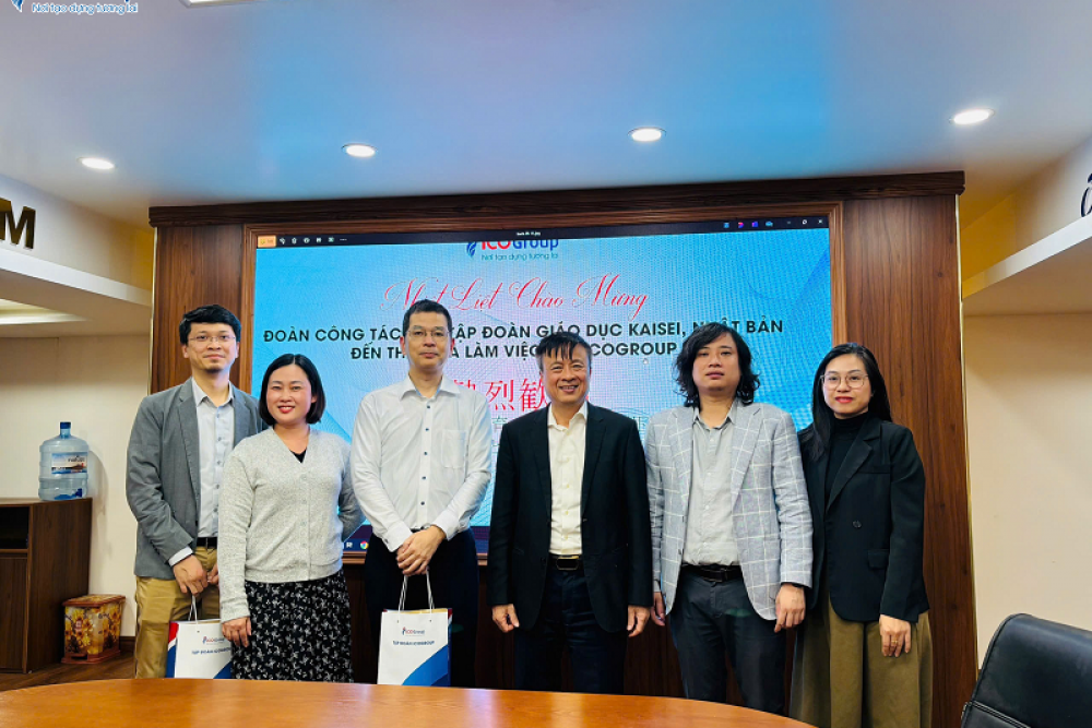 ICOGroup tiếp đón và làm việc với Tập đoàn Giáo dục Kaisei (Nhật Bản)